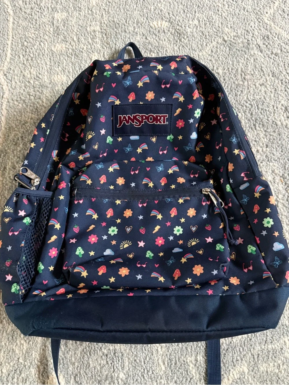 Jansport Cross Town Plus 17”  Backpack - Slice of Fun
